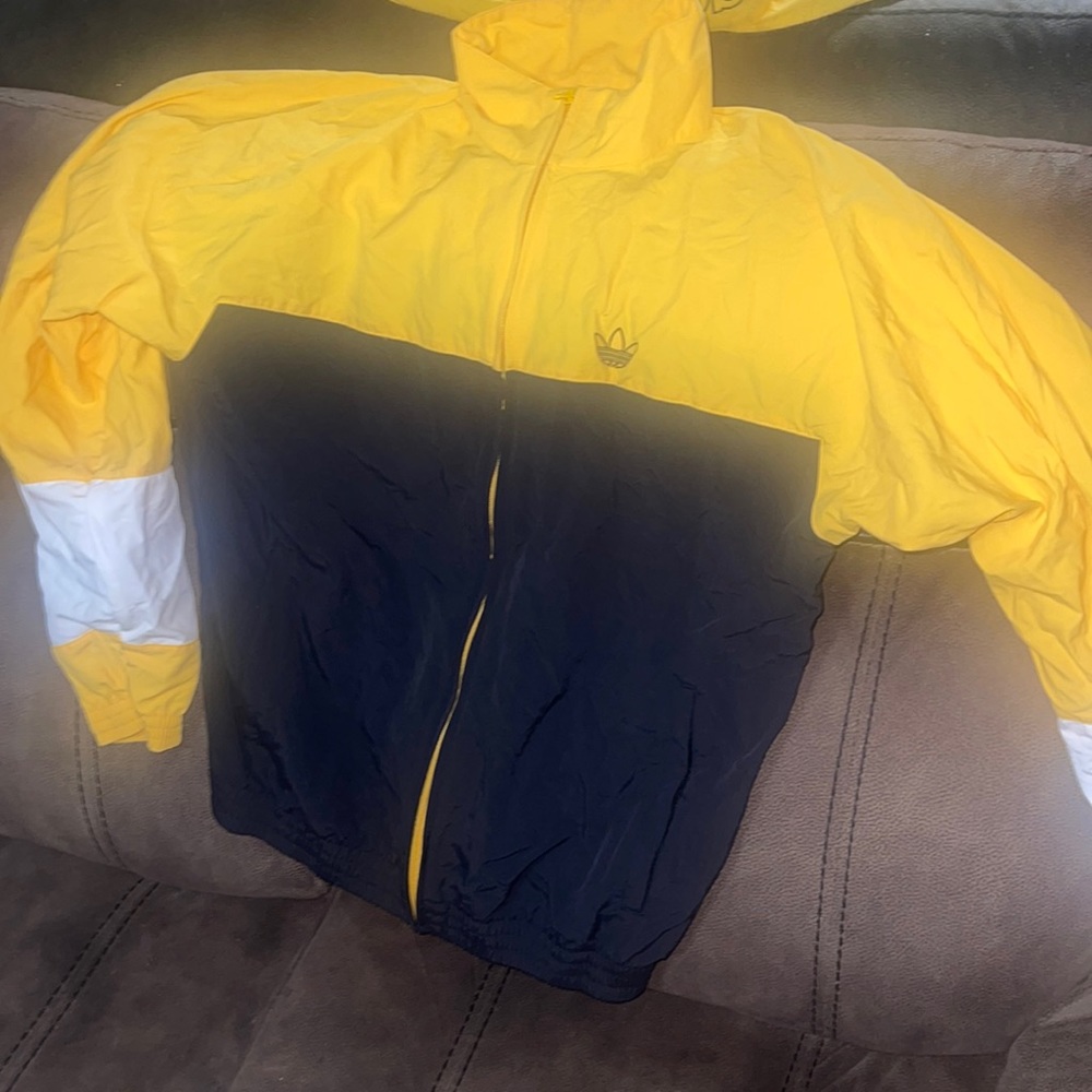 adidas Originals Track Jacket With Colour Blocking DV3118 Black size small